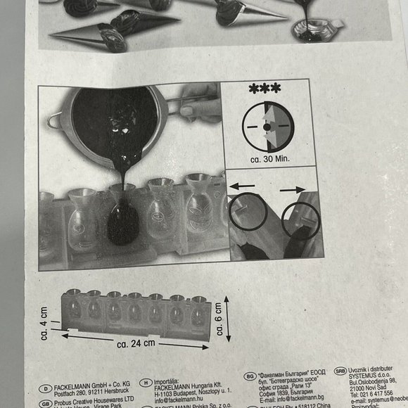 Zenker 3-D Candy Chocolate Molds Hawaii Tiki Mask Funny Faces Sealed - Picture 14 of 16